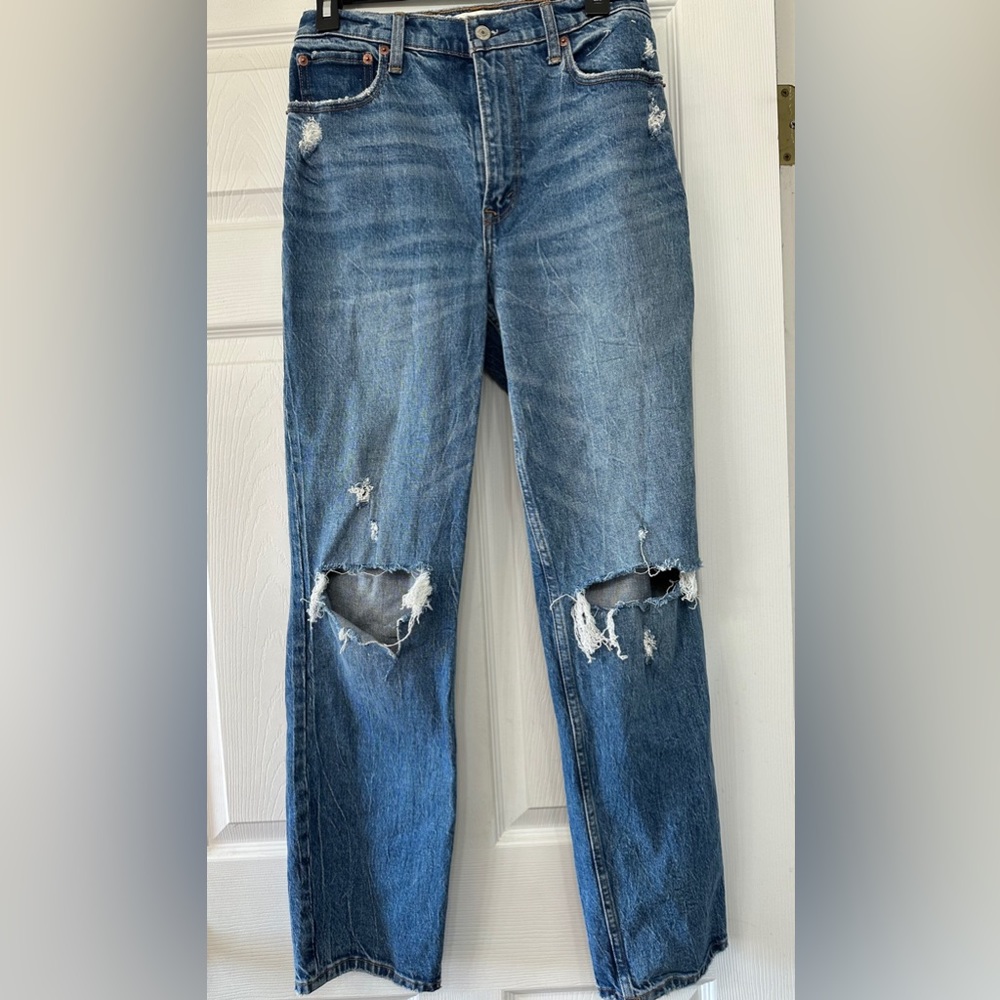 Abercrombie & Fitch 90s Straight Ultra High Rise Jeans
